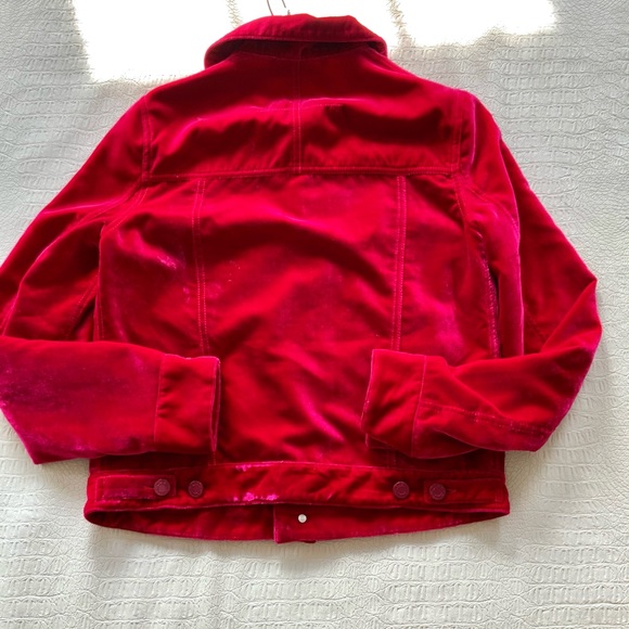 Givenchy pink velvet button up  jacket - Picture 9 of 16